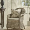 Woven Rattan Occasional Chair