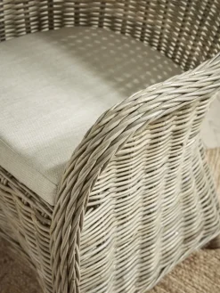 Woven Rattan Occasional Chair