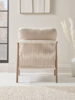 Woven Rope Occasional Chair