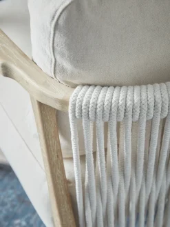 Woven Rope Occasional Chair