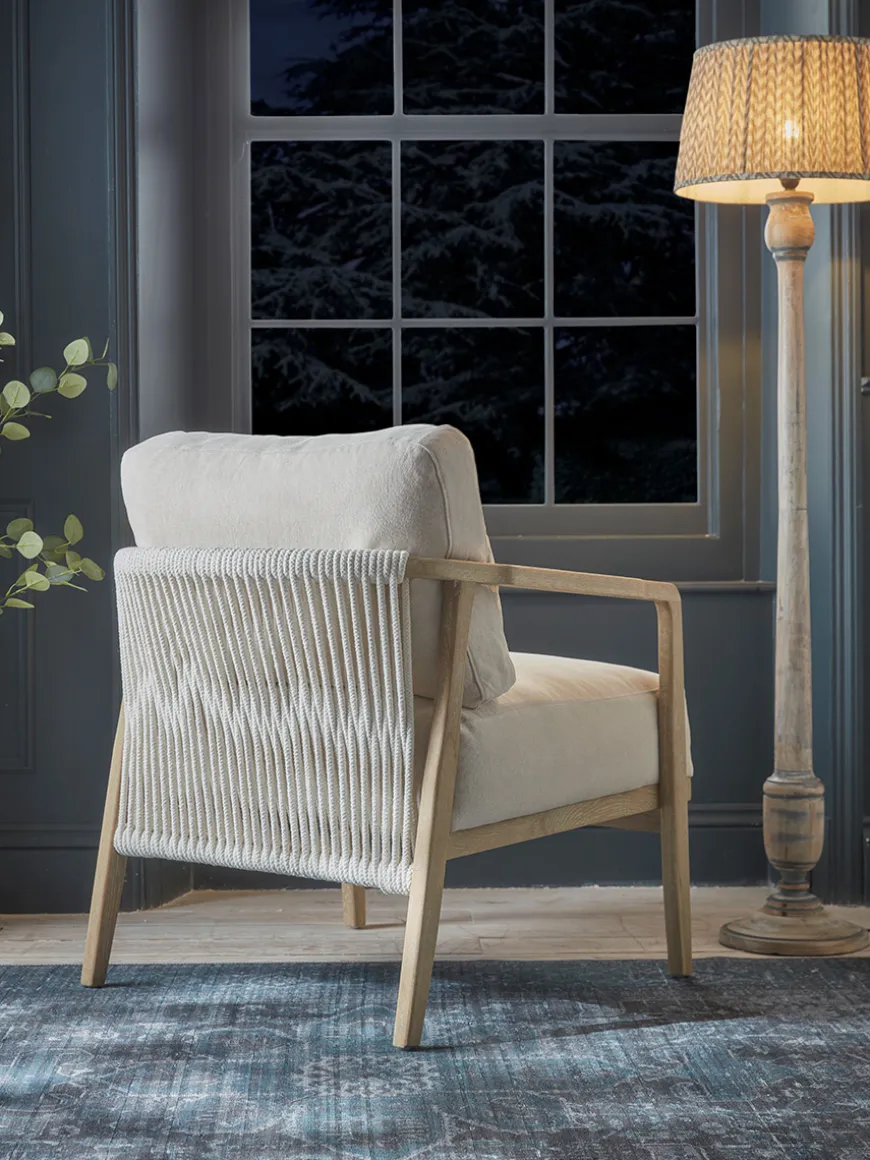 Woven Rope Occasional Chair