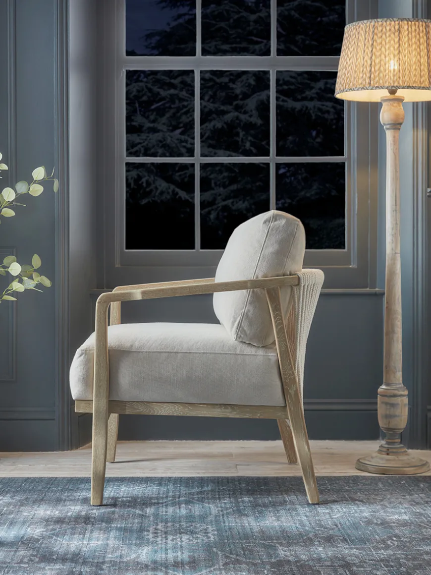 Woven Rope Occasional Chair