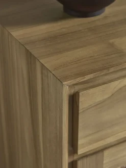 Woven Teak Sideboard