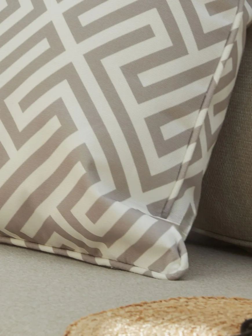 Zari Outdoor Cushion - Grey