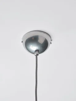Zinc & Glass Pendant